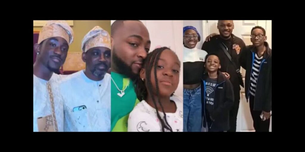 Meet 15 Nigerian celebrities and their lookalike children (1)