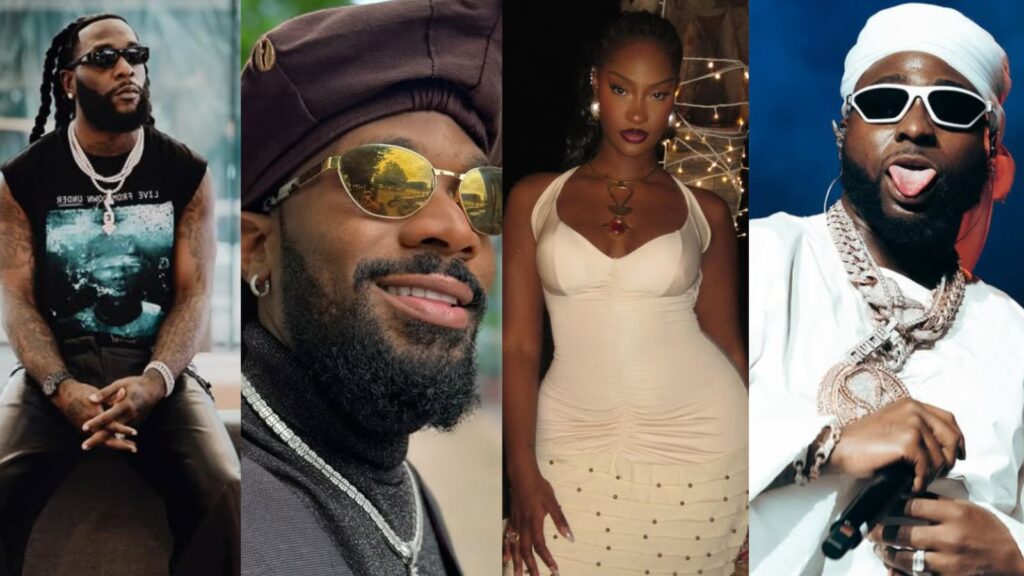 Davido, Burna Boy, D'banj, Tems and 6 other Nigerian artistes who have performed at major sporting events