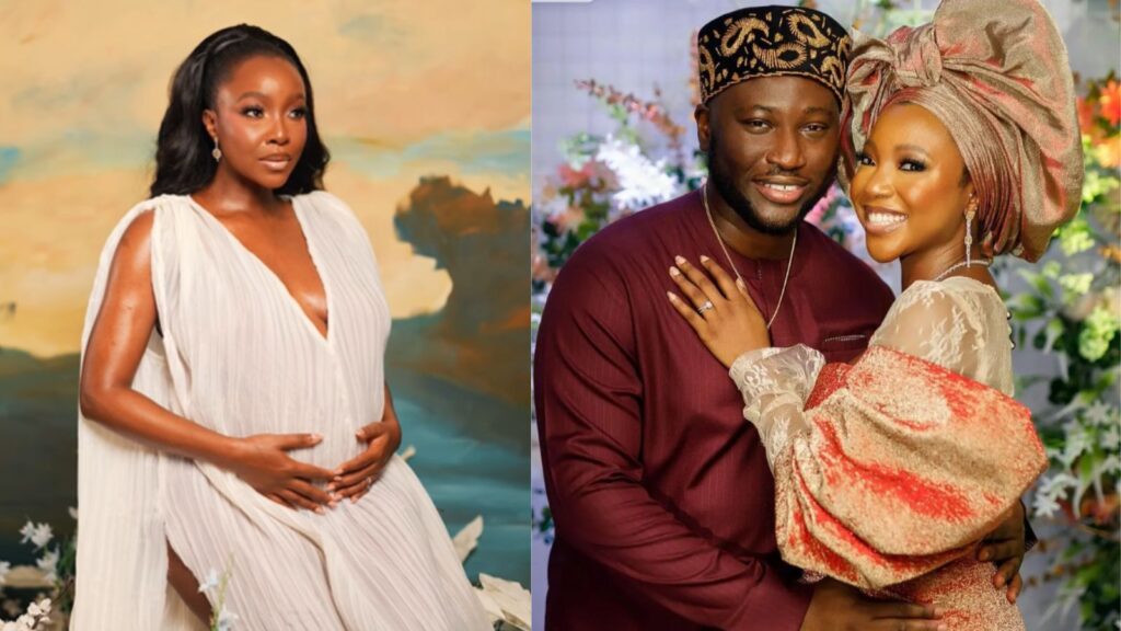 Popular Nollywood actress Ini-Dima Okojie welcomes first child after battle with fibroids