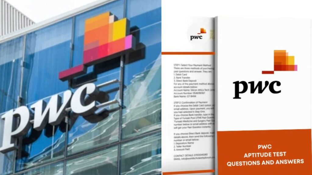 PwC graduate trainee programme aptitude test questions and answers (free download)