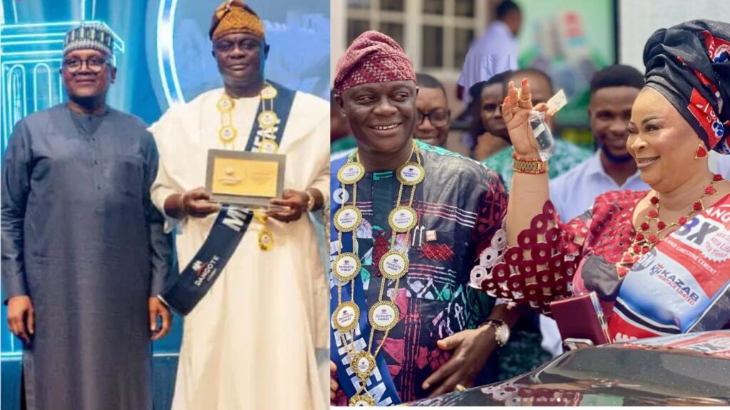Meet Billionaire Kazeem Odeyeyiwa Who Emerged 2025 Dangote Cement’s Largest Distributor, Wins LX 700 SUV (PhotosVideo)