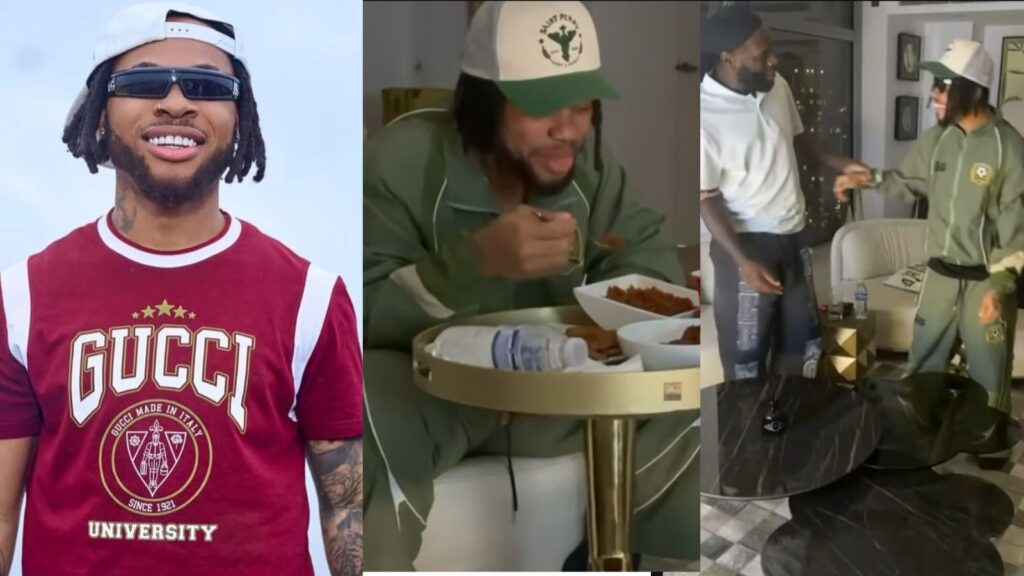Rape Allegation Poco Lee Makes First Public Appearance After UK Bail, Links Up With Burna Boy