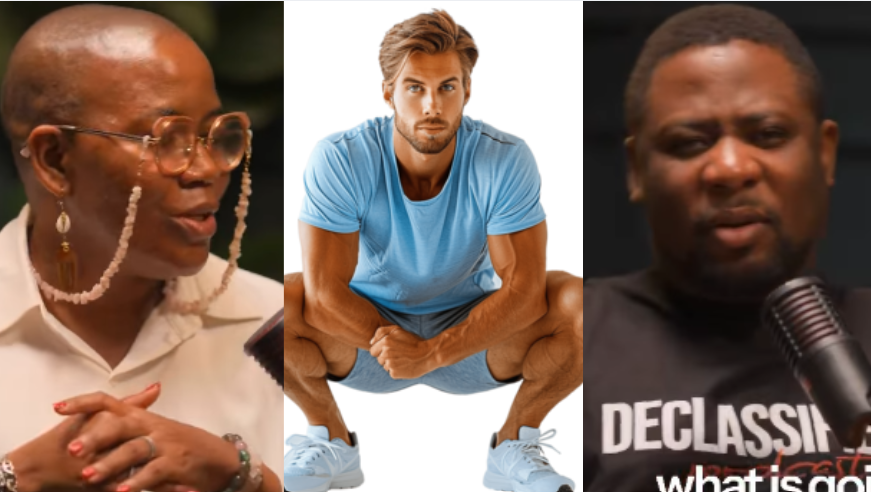 'Men should sit or squat to pee to prevent prostate cancer': Health professional tells apostle Femi Lazarus in viral interview (Watch)